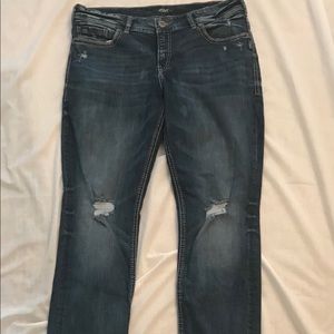 Silver Suki jeans 18 32 length.
